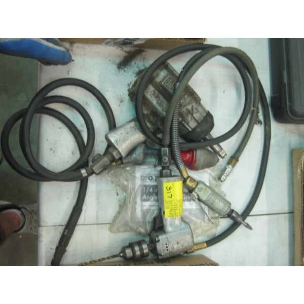 AIR DRILL IMPACT GUN & DIE GRINDER