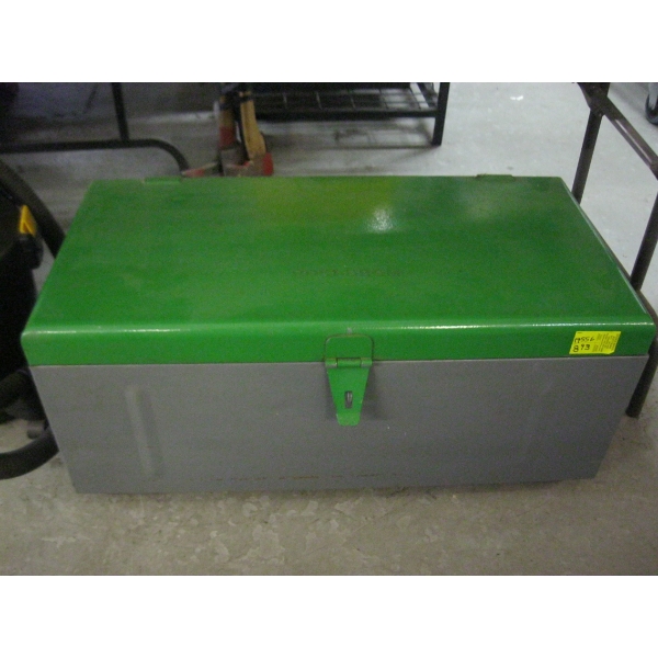 GREEN TOP STORAGE BIN