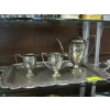 Image 1 : SILVERPLATE TEA SERVICE W/TRAY