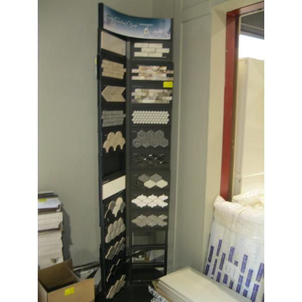 ESTATES MOSAIC TILE DISPLAY RACK W/ASST. TILE