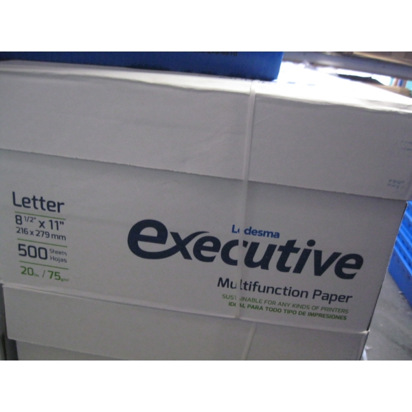 BOX OF NEW WHITE PAPER - 8 1/2 X 11