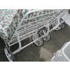 Image 5 : 2 WROUGHT IRON PATIO LOUNGE CHAIRS W/CUSHIONS