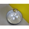 Image 2 : BRASS & BLACK LIGHT FIXTURE