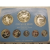 Image 1 : 1978 COINAGE OF BELIZE SET - 8 PIECE STERLING SILVER PROOF SET