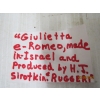 Image 3 : JULIETTA EROMEO MADE IN ISRAEL FIGURINE