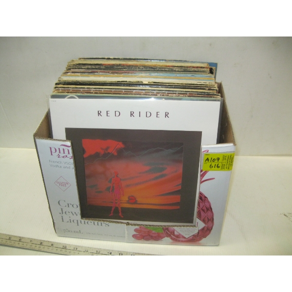 BOX OF ASST'D RECORDS