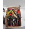 Image 2 : BOX OF ASST. SCREWDRIVERS, TAPE MEASURE, ETC.