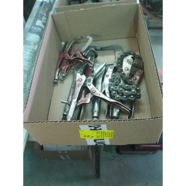 VISE GRIP CLAMPS