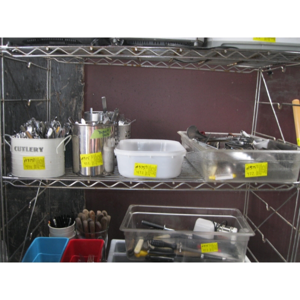 ASST. CUTLERY, UTENSILS, ETC.