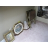 Image 1 : MISC. TV TRAYS, NEEDLEPOINT PICTURE, LAMP, ETC.