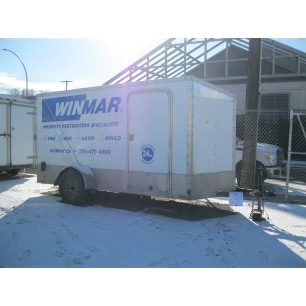 2012 CARGO MATE TRAILER, 6'X14', VIN 5NHUEH214CN075697, W/PAPERS