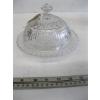 Image 9 : GLASS LIDDED DISHES, VASES, ETC.