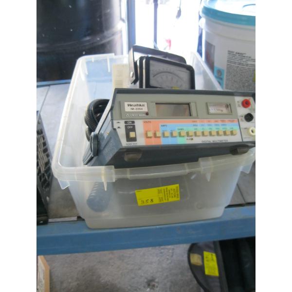 MISC. DIGITAL MULTI METER, ELECTRONIC TESTER, ETC.