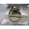 Image 4 : LADIES 10KT CAMEO RING, STAMPED BIRKS, 2.3G, SZ 5 1/2