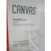 Image 3 : PHOTO FRAMES & A CANVAS ISABELLA LED VANITY LIGHT FIXTURE