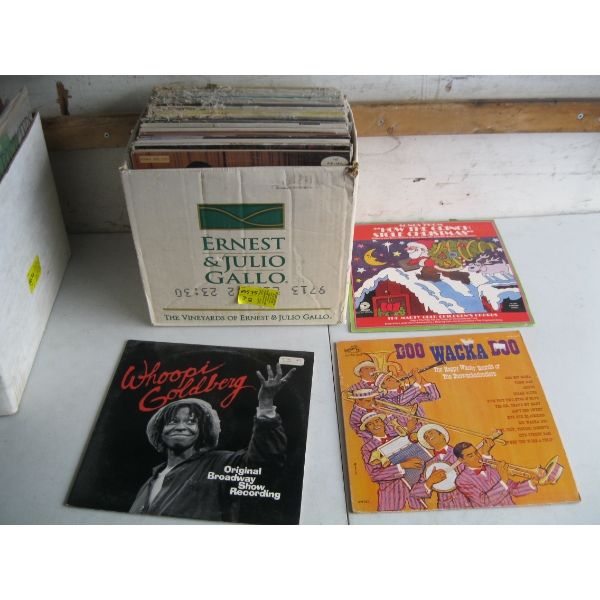 BOX OF MISC. RECORDS