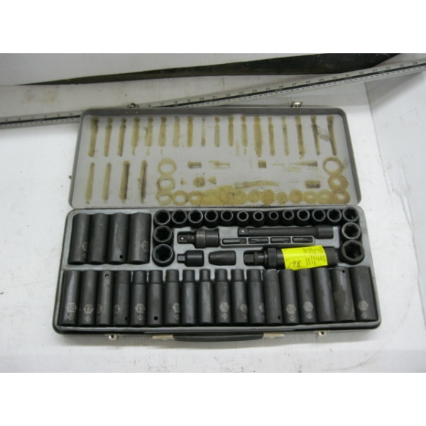 HEAVY DUTY MASTERCRAFT MAXIMUM IMPACT SOCKET SET