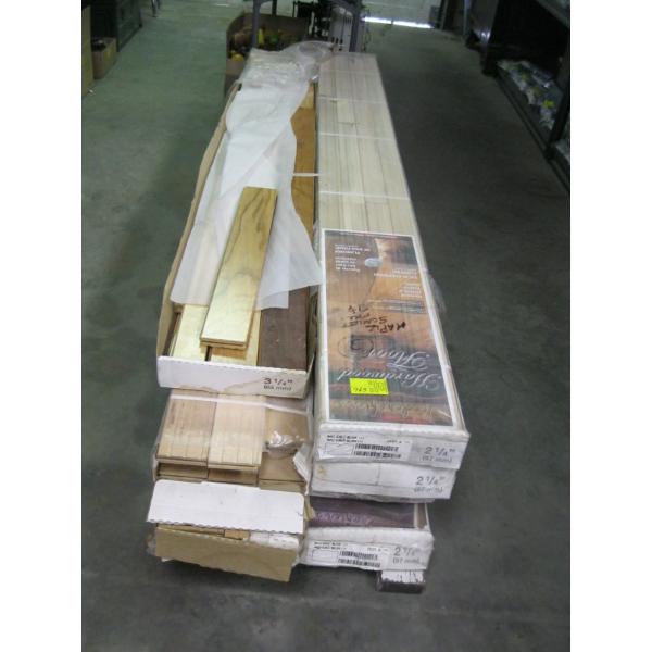LG. LOT OF ASST. HARDWOOD - VARIOUS COLORS & SIZES