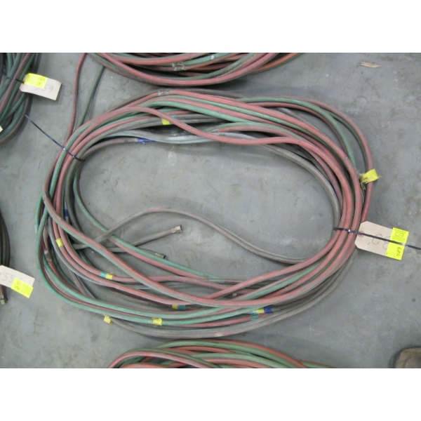 80' OF OXY ACETYLENE HOSE