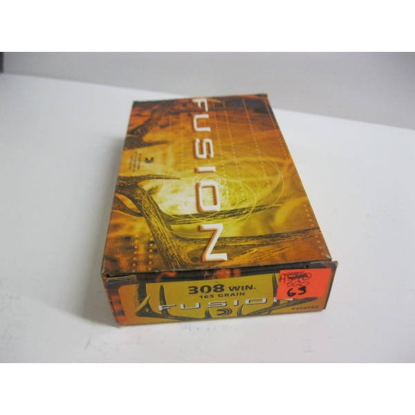 FUSION .308WIN 165 GRS|20 CENTERFIRE RIFLE CARTRIDGES