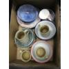 Image 1 : FLAT OF POTTERY BOWLS, ETC.