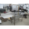 Image 1 : STAINLESS STEEL COMMERCIAL DOUBLE SINK