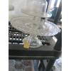 Image 5 : ASST. VINTAGE GLASSWARE - CAKE STANDS, LIDS, ETC.