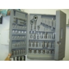 Image 2 : FIRST AID KIT & SEARS CRAFTSMAN CASED WALL MOUNT SOCKET SET - NOT COMPLETE