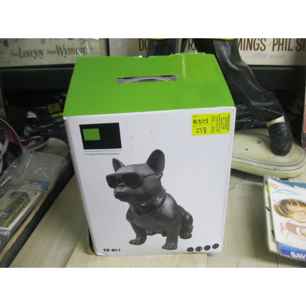 WIFI PORTABLE BULLDOG LOOKRED  SPEAKER