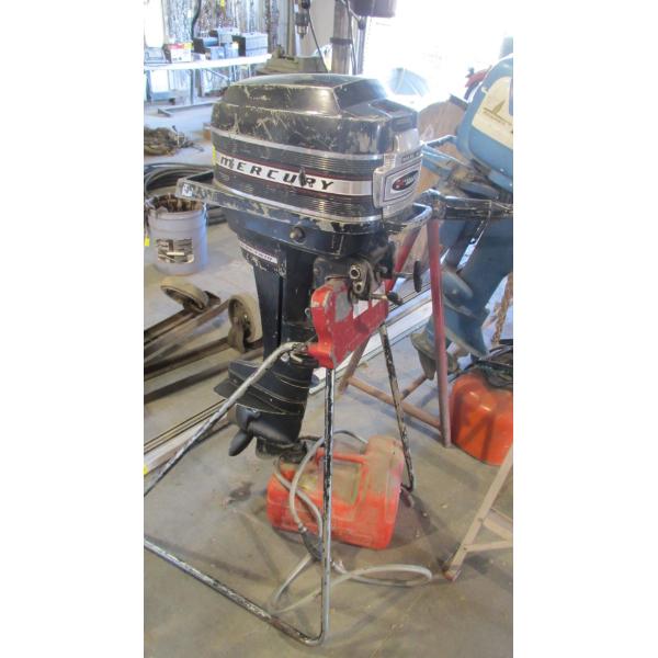 MERCURY 6HP OUTBOARD MOTOR W/TANK