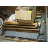 Image 2 : 4.5X9 SLATE POOL TABLE COMPLETE W/ACCESS: 8 BALLS, NEW FELT, SNOOKER BALLS, ETC.