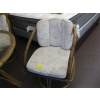 Image 3 : RATTAN TABLE W/4 SWIVEL CHAIRS