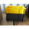 Image 4 : BLACK & YELLOW ROLLING PARTIONED TOOLBOX