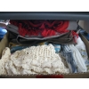 Image 3 : 3 BOXES OF MISC. BALL CAPS, TABLECLOTHS, ETC.