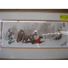 Image 2 : VINTAGE BORUS O'KLEIN SIGNED PRINT "DUTY DOGS OF PARIS"