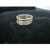 Image 2 : MEN'S 14KT GOLD & WHITE GOLD RING, 11.5G, SZ 13