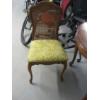 Image 9 : DINING TABLE W/4 CANE BACK CHAIRS & MATCHING CHINA CABINET