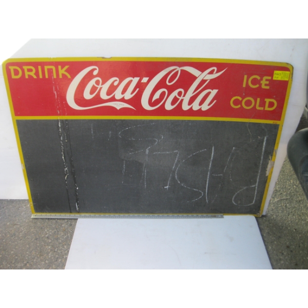 COCA COLA CHALKBOARD SIGN