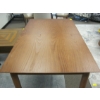 Image 2 : COMO 160CM EXTENDABLE WALNUT 4 LEG TABLE