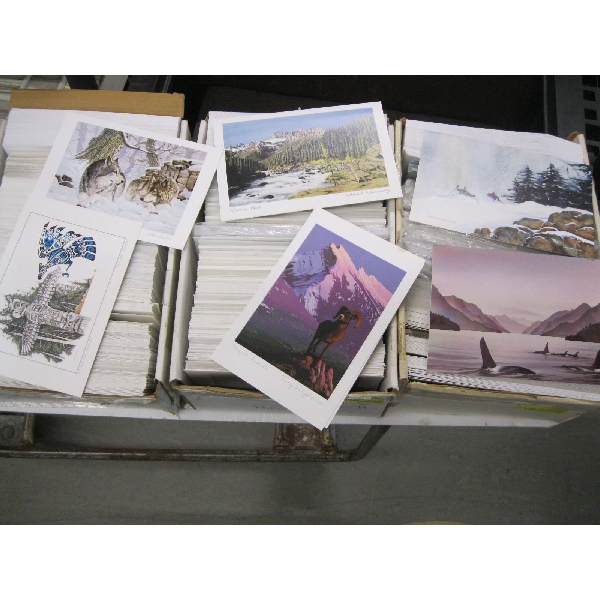 3 BOXES OF GREETING CARDS