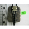 Image 2 : SILVER W/TURQUOISE STONE BOLO TIE