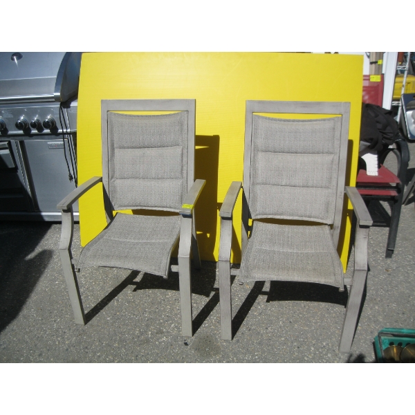 2 - PATIO CHAIRS