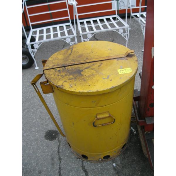 YELLOW RAG SAFETY CAN