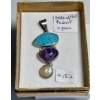 Image 1 : STERLING .925 SILVER PENDANT, 11G
