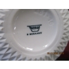 Image 3 : 2 MCM OP ART PORCELAIN WHITE VASES