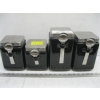 Image 1 : 4 PIECE CANNISTER SET W/SPOONS