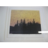 Image 2 : NUMBERED PRINT BY TOM THOMPSON, 1197/3700 - "SUNSET, CANOE LAKE"