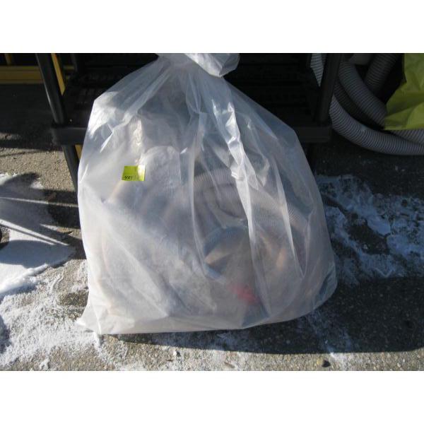 CLEAR PLASTIC BAG W/ASST. HOSE