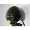 Image 2 : BLACK MOTORCYCLE HELMET W/COVER - SZ M