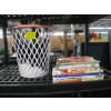 Image 1 : BASKET W/ASST. PAINTBRUSHES, PAINTING BOOKS, PAINTS, ETC.